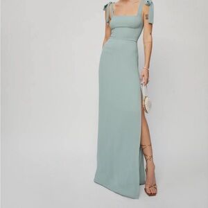 Reformation Westerly Dress - Celadon